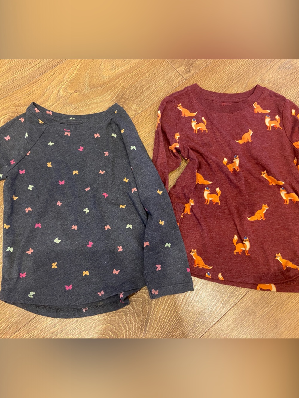 Bundle Cat and Jack Long Sleeve tees 3T